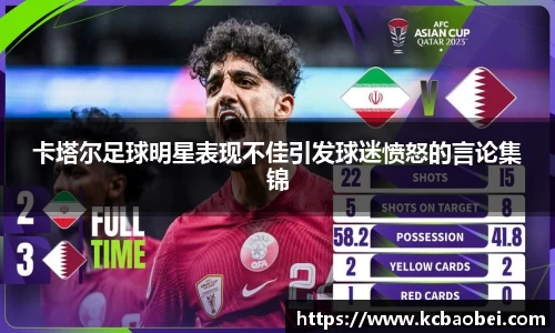 卡塔尔足球明星表现不佳引发球迷愤怒的言论集锦